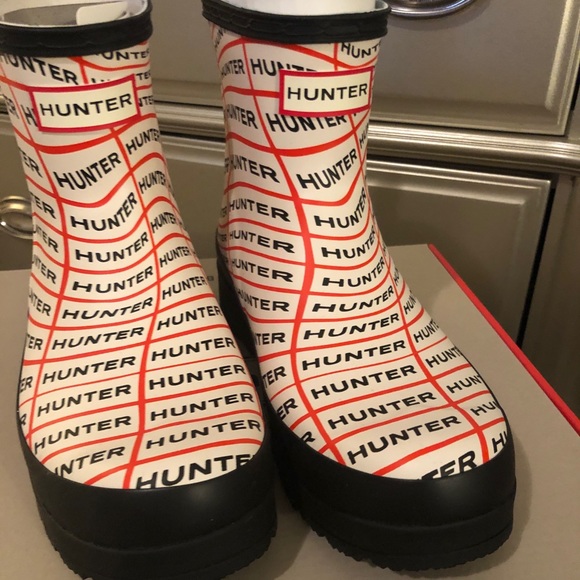 low cut hunter rain boots
